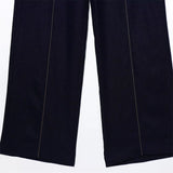 Conjunto Feminino – Blazer Curto com Botões Decorativos e Calça Reta Casual |