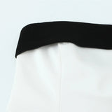 Blusa Sem Alças com Laço - Top Cropped Branco Estilo Chic