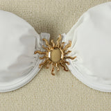 Conjunto Tres peças - Biquini e saia