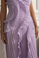 Vestido Sexy Assimétrico e Decote nas Costas