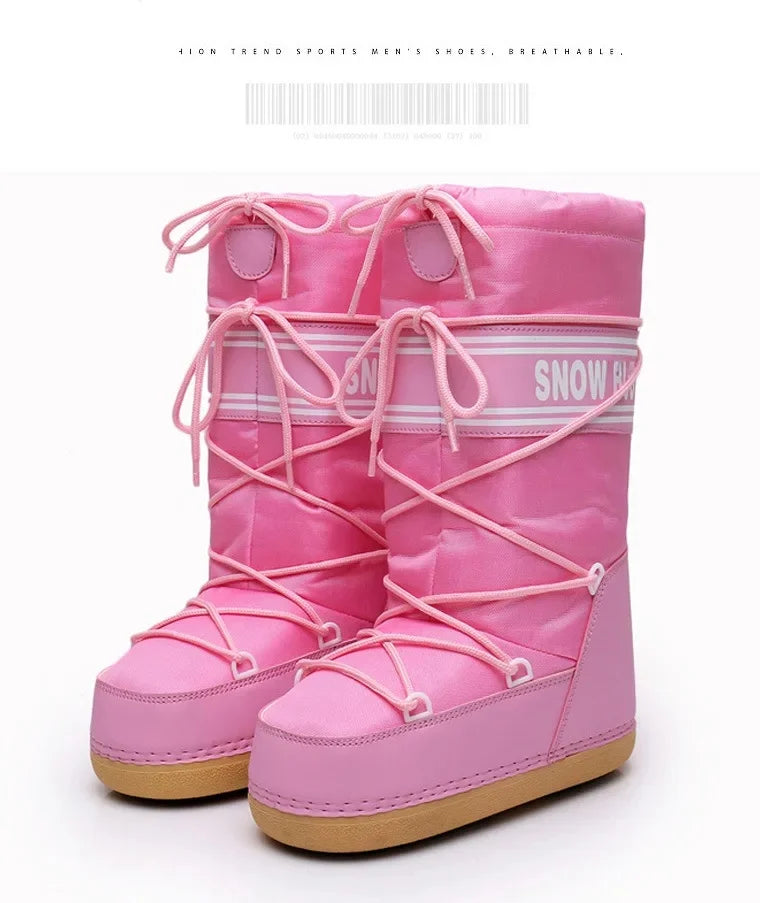 Bota Feminina de Neve | Acolchoada e Antiderrapante