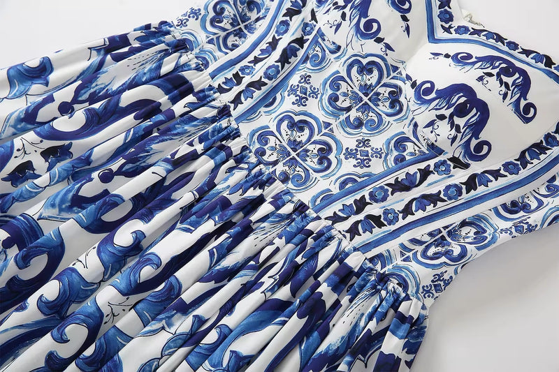 Vestido Estampa Dolce - Elegante