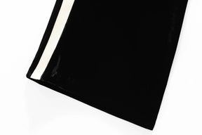 Conjunto em Veludo com Camisa de Manga Longa e Calça – Design Elegante com Detalhes Laterais