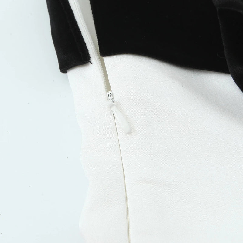 Blusa Sem Alças com Laço - Top Cropped Branco Estilo Chic