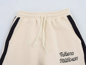 Conjunto Jogger Feminino Forrado em Lã – Bordado, Ajuste Solto e Design Térmico