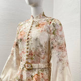 Vestido Luxo ALEMÃIS 100% Linho puro