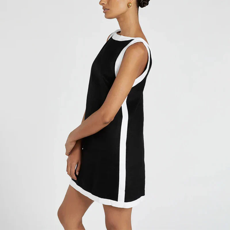 Vestido de Linho Sem Mangas – Leve e Elegante