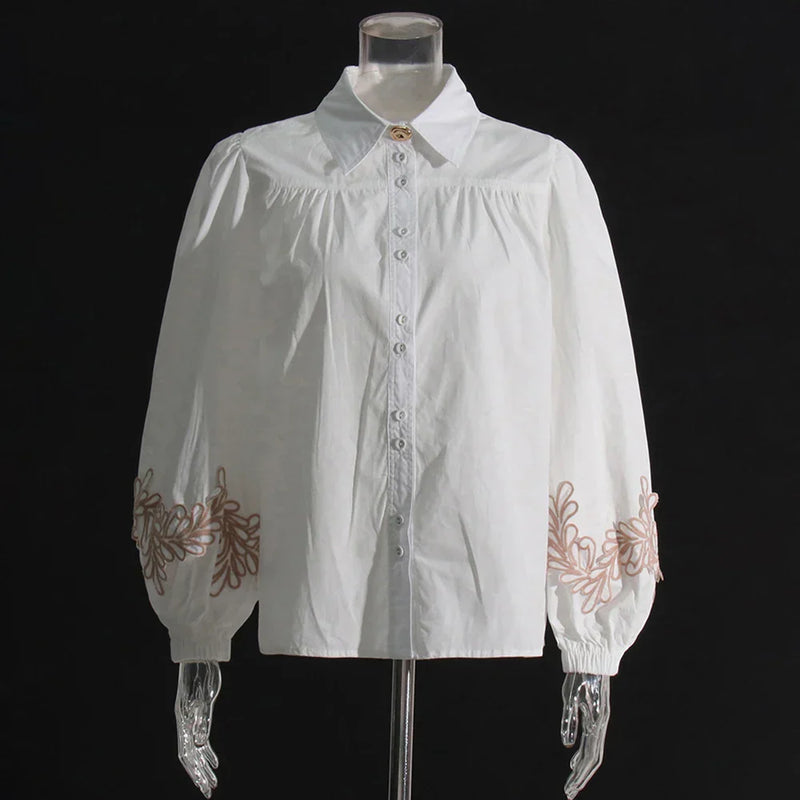 Conjunto bordado com cinto - Novidade