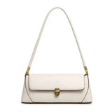 Bolsa de Ombro – Couro Ecológico, Estilo Luxo, Pequena e Elegante, Modelo Underarm/Clutch