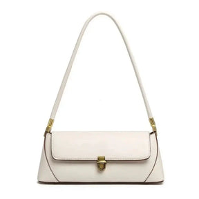 Bolsa de Ombro – Couro Ecológico, Estilo Luxo, Pequena e Elegante, Modelo Underarm/Clutch