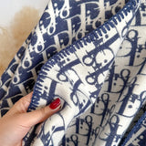 Echarpe Estilo Pashmina em Cashmere