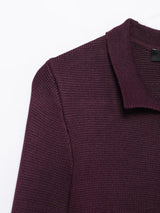 Conjunto Feminino Minimalista em Tricô – Jaqueta + Saia | Look Elegante