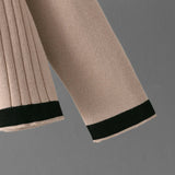 Conjunto Feminino em Tricô – Cardigan Casual com Calça