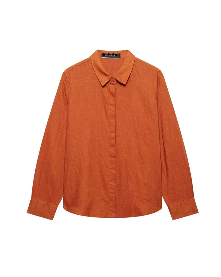 Conjunto Camisa e Calça Pantalona – Elegância e Conforto