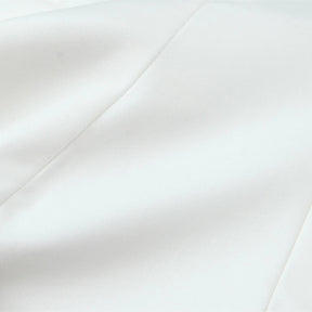 Blusa Sem Alças com Laço - Top Cropped Branco Estilo Chic