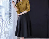 Conjunto saia e Camisa Alfaiataria Luxo