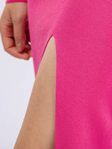 Vestido Suéter Feminino Inverno – Midi Justo em Tricô Grosso